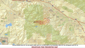 Idyllwild fire MAP: Riverside County fire burns 14,000 acres, spreading rapidly [VIDEO]