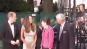 Kate Middleton dress [PHOTOS, VIDEO]: Jenny Packham gown, Jimmy Choos in first red carpet appearance after Prince George birth