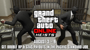 \'GTA Online\' heists: double GTA cash, RP for grand finale - bonus rewards Aug. 3-9