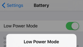 iOS 9 battery life problems: Turn the \'Low Power Mode\' on