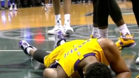Los Angeles Lakers roster injury news 2015: D\'Angelo Russell escapes with minor bruised glute injury [Video]