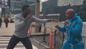 Anderson Silva, Jon Jones news: UFC fighters play-fight in the street