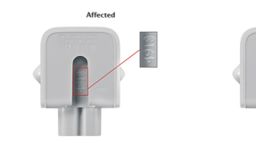 Apple AC wall plug recall: adapters pose risk of an electric shock