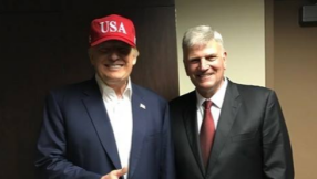 Trump shares letter from Franklin Graham telling him to accept Jesus as his Saviour