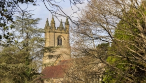 St Mary the Virgin Church in Chiddingstone, Kent, England