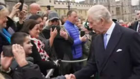 King Charles easter service windsor castle 31st April 2024