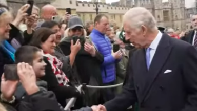 King Charles easter service windsor castle 31st April 2024