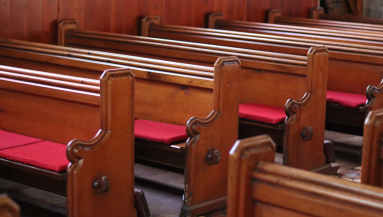church pews