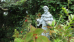 A statue of St Francis of Assisi