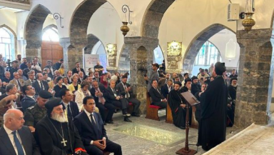 The inauguration of Mar Toma Church, Iraq