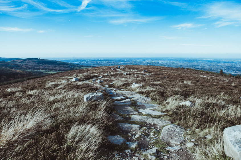 mountains, path, journey, faith, wilderness