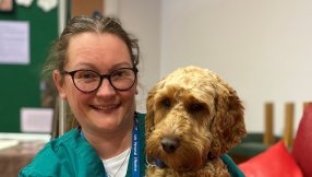 Chaplain's NHS therapy dog wins 'Dog of the Year' award