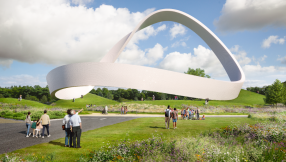 Construction begins on UK's largest Christian monument near Birmingham
