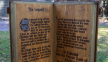 The Legend Book Sculpture in Bury St Edmunds