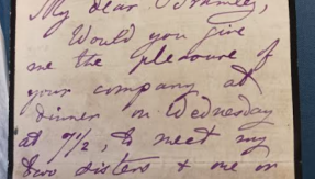 Lewis Carroll letter found at Lincoln Cathedral