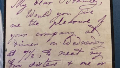 Lewis Carroll letter found at Lincoln Cathedral