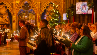 Princess of Wales Together at Christmas carol service at Westminster Abbey