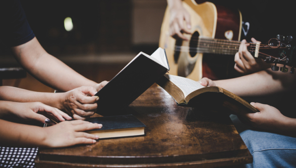 young Christians, worship, Bible study, Christian faith, Christianity