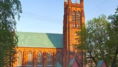 St Andrews Anglican Church in Moscow, Russia.