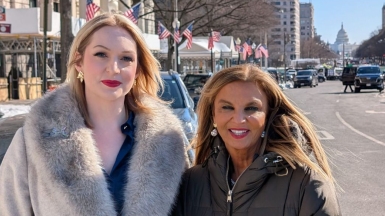 Bethany Hutchison and Andrea Williams