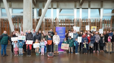 Scottish families rally against home education proposals