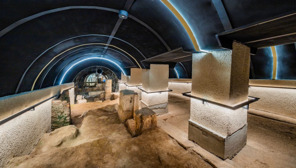 Pilgrims Path, Jerusalem, archaeology