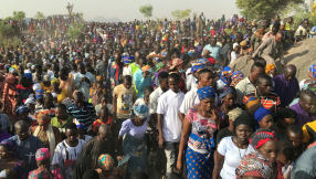 Thousands of Christians return to churches in north-east Nigeria despite years of terror