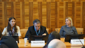 A panel discusses anti-Christian persecution