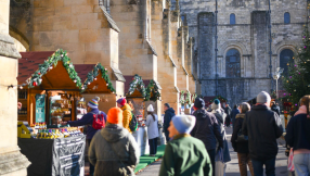 Winchester Cathedral welcomed 25,000 visitors at Christmas