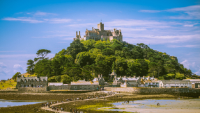 St Michaels Mount in Cornwall, England