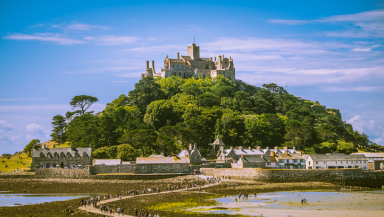 St Michaels Mount in Cornwall, England