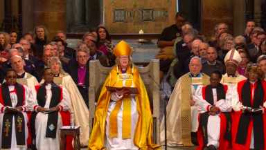 Archbishop of Canterbury, Sarah Mullally, CofE livestream