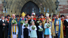 King Charles attends Royal Maundy service in Wales