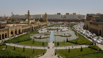 Shar park in Erbil, North Iraq, Kurdistan Autonomous Region