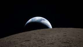 Quoting the Bible from space