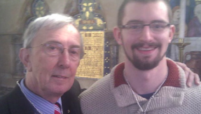 Peter Farquhar (left) and Benjamin Field