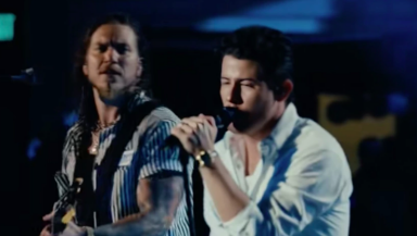 Brandon Lake and Nick Jonas
