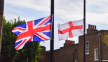 england flag, Union Jack, British flag, britain, nationalism, immigration, right wing, far right