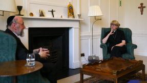 Archbishop of Canterbury, Sarah Mullally, Chief Rabbi Ephraim Mirvis, Jews, Jewish, Israel
