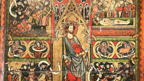 St Olaf frontal is from Trondheim Cathedral in Norway