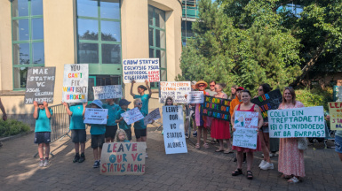 Ysgol Cilgerran protest