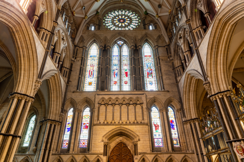 The Rose Window at York Minster