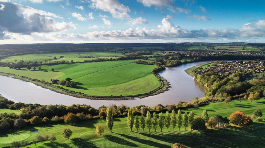 land, countryside, river, peace, nature, environment, rural
