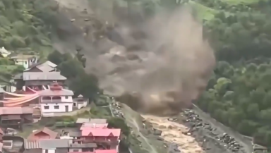 Nepal flash flood