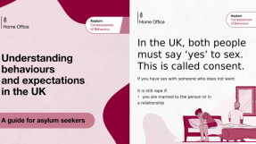 Calls for tighter border control after government issues anti-rape leaflet to asylum seekers
