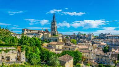 The French village of Saint Emilion, France