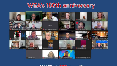 World Evangelical Alliance 180th anniversary webinar