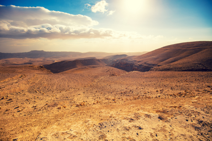 Desert in Israel, wilderness, desert