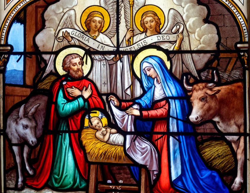 Jesus, nativity, mary, joseph, angels, baby Jesus, Christmas