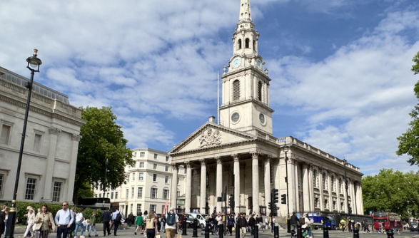 St Martin-in-the-Fields, London, church